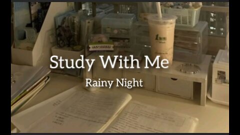 30 minute study timer with rain sound