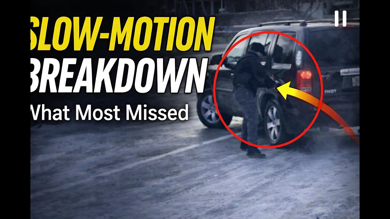 New Angle Breakdown: Slow-Motion Footage Highlights the Exact Moment Before the ICE Agent Was Shot