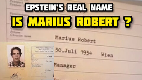 Marius Robert Is Epstein’s Original Name ?
