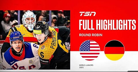 2025 word junior championship highlights united states vs. Germany