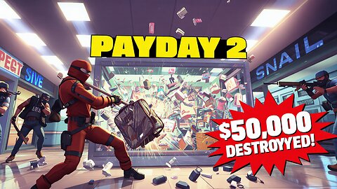 $50,000 mall Heist gone crazy ! Destroyed! 💥💸|Payday 2 First Mission Completed| Hindi Gameplay #01