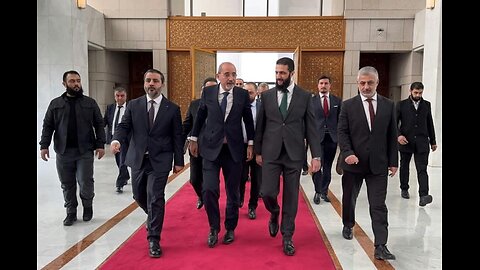 Syrian insurgent who led ouster of Assad hold talks with Qatari foreign minister