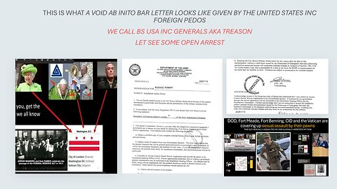 PAY ATTENTION HOW THE GENERALS GIVE THEIR PAWNS A FAKE BAR LETTER TO GIVE US. I SCRUB IT. SEE FRAUD