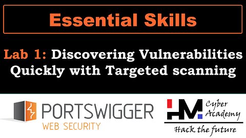 Essential Skills 1 - Discovering Vulnerabilities Quickly with Targeted scanning