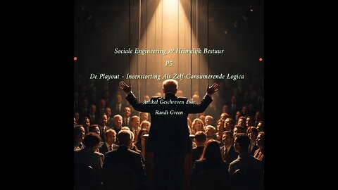 Sociale Engineering & Heimelijk Bestuur P 5 Ineenstorting Als Zelf-Consumerende Logica