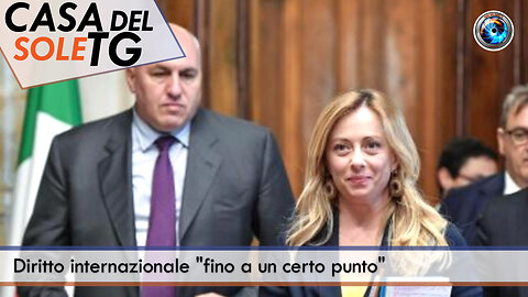 CasaDelSoleTG 08.10.25 - Diritto internazionale "fino a un certo punto"