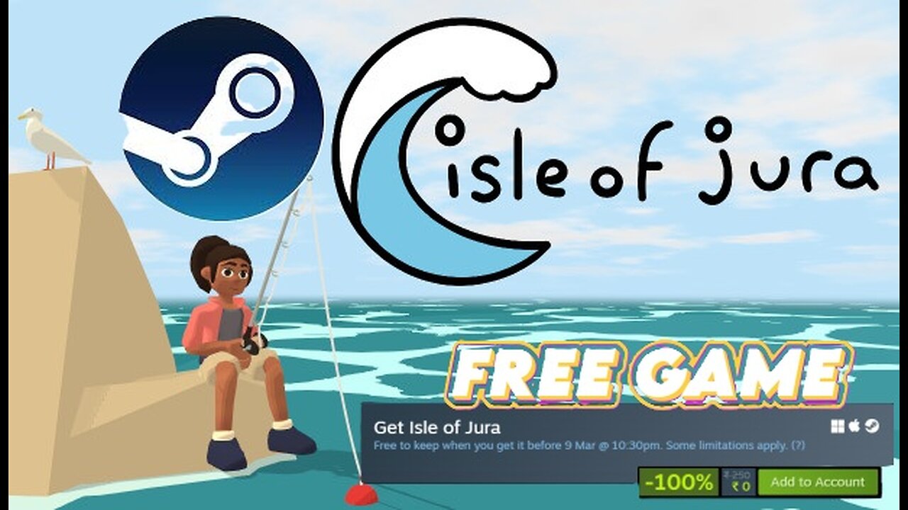 Free Game ! Isle of Jura ! Steam ! before 09 March 2025 @ 10 30 pm IST