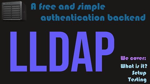 LLDAP - A free and simple authentication backend