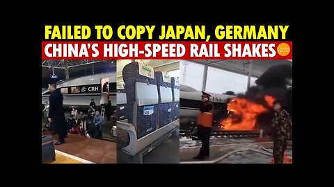 Failed to Copy Japan, Germany! China’s High-Speed Rail Shakes Badly, Feels Like a Fast Tractor