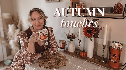 Autumn Cottage Transformation | Cozy, Intentional Touches & Coffee Bar Setup