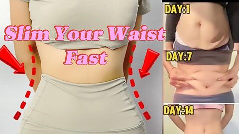 🔥 10-Minute Waist Workout | Slim & Tone Your Waist Fast at Home