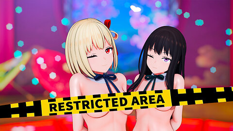 【MMD リコリスリコイル 4K/60fps】《Chisato Nishikigi (錦木 千束) Takina Inoue (井ノ上 たきな)》~《Linga Guli Guli - Zachz Winner》