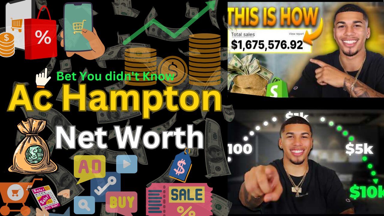 From dorm room hustle to e-commerce empire—discover AC Hampton's journey to success and fortune!_