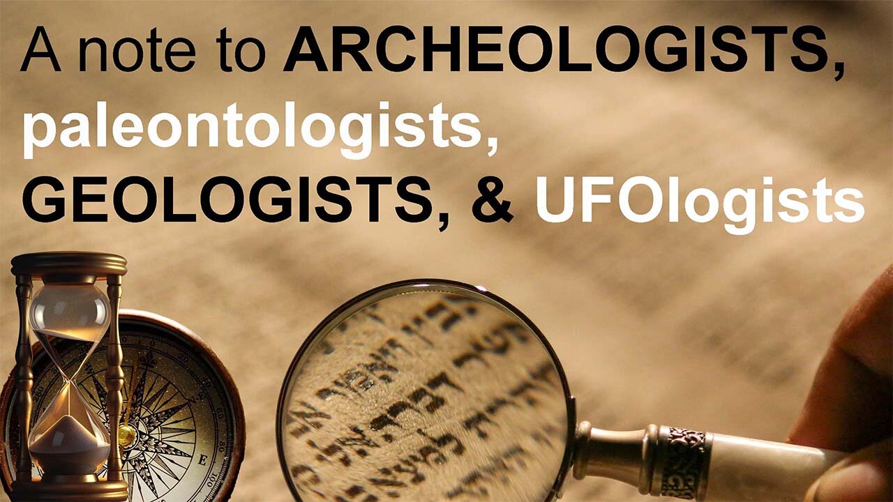 1.2 A note to archeologists, paleontologists, geologists, and UFOlogists