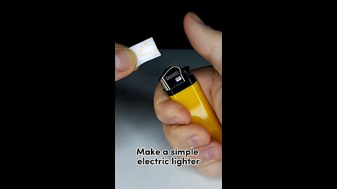 Make a simple electric lighter