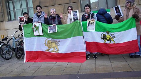Cambridge 16th January 2026: Protest in support of a free Iran