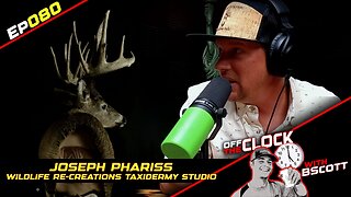 WILDLIFE RE-CREATIONS TAXIDERMY STUDIO | Ep080 | Off The Clock with B Scott