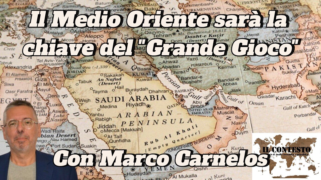 Il Medio Oriente sarà la chiave del “Grande Gioco” | Marco Carnelos