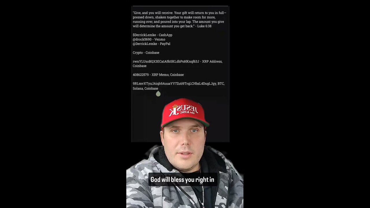 God will bless you right in front of those that tried to stop your blessing!