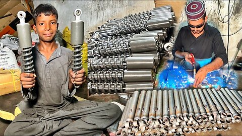 Manufacturing Process of Loader Rikshaw Back Shock Absorbers