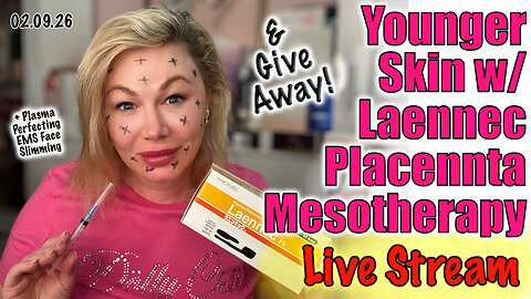 Live Laennec Korean Placeta Face Meso ! Acecosm and code Jessica10 Saves you Money