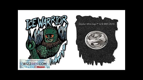 Doctor Who: Flashback Collection: Enamel Pin Badge: Ice Warrior Review