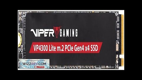 Patriot Memory Viper VP4300 Lite 2TB M.2 PCIe Gen4 x4 SSD Compatible Review