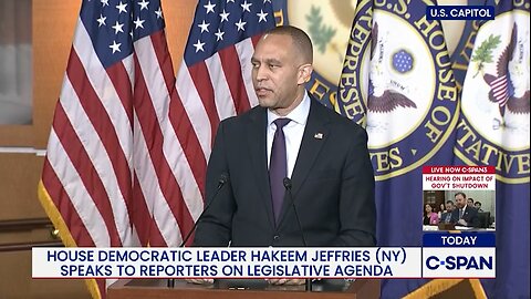 Tense Exchange: Jeffries Dodges Question on Epstein Claim, Slams Comer Instead