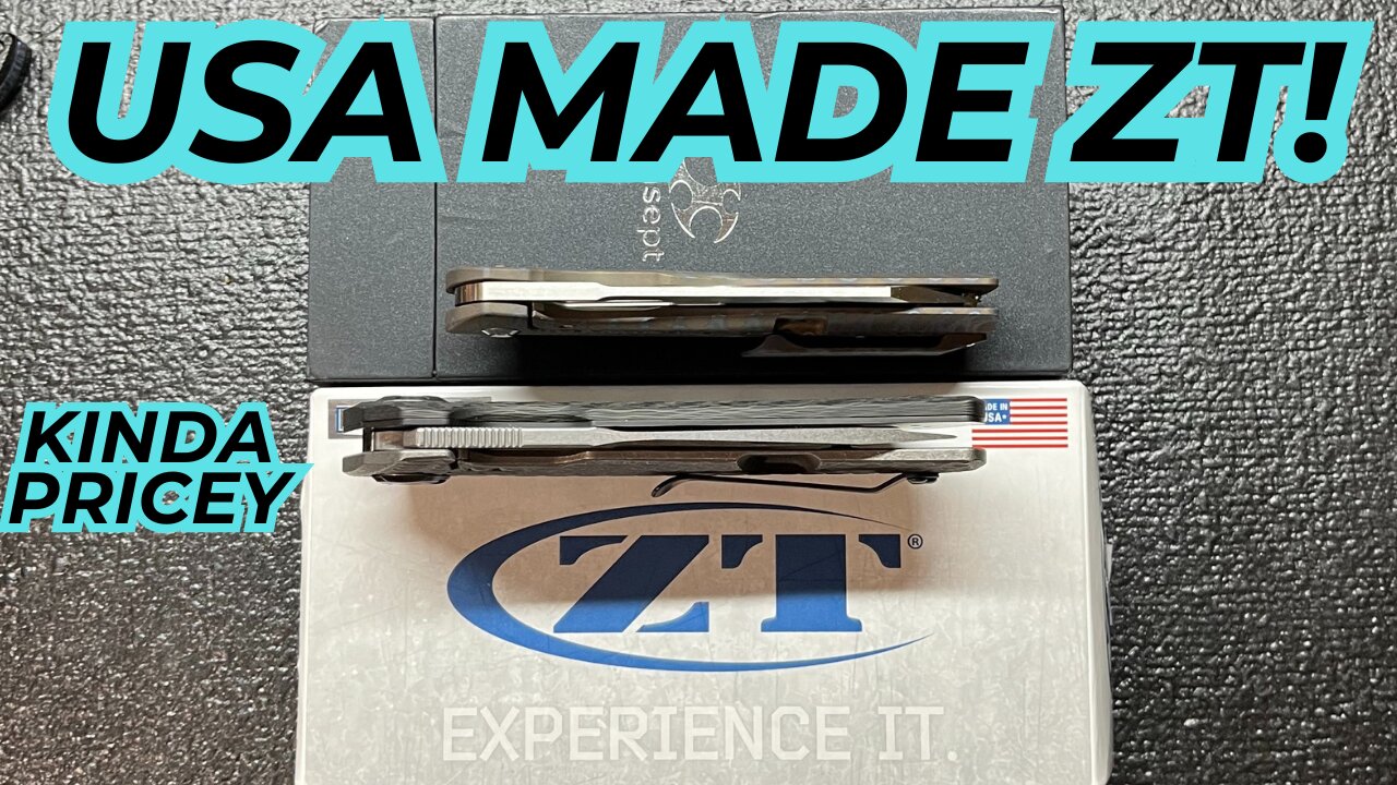 This ZT Knife Is Nice But I Dont Know If It's Worth That Price! Kansept Shard Is Boss Though!
