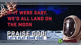 Praise God! IF IT WERE EASY.. We'd all land on Mars.