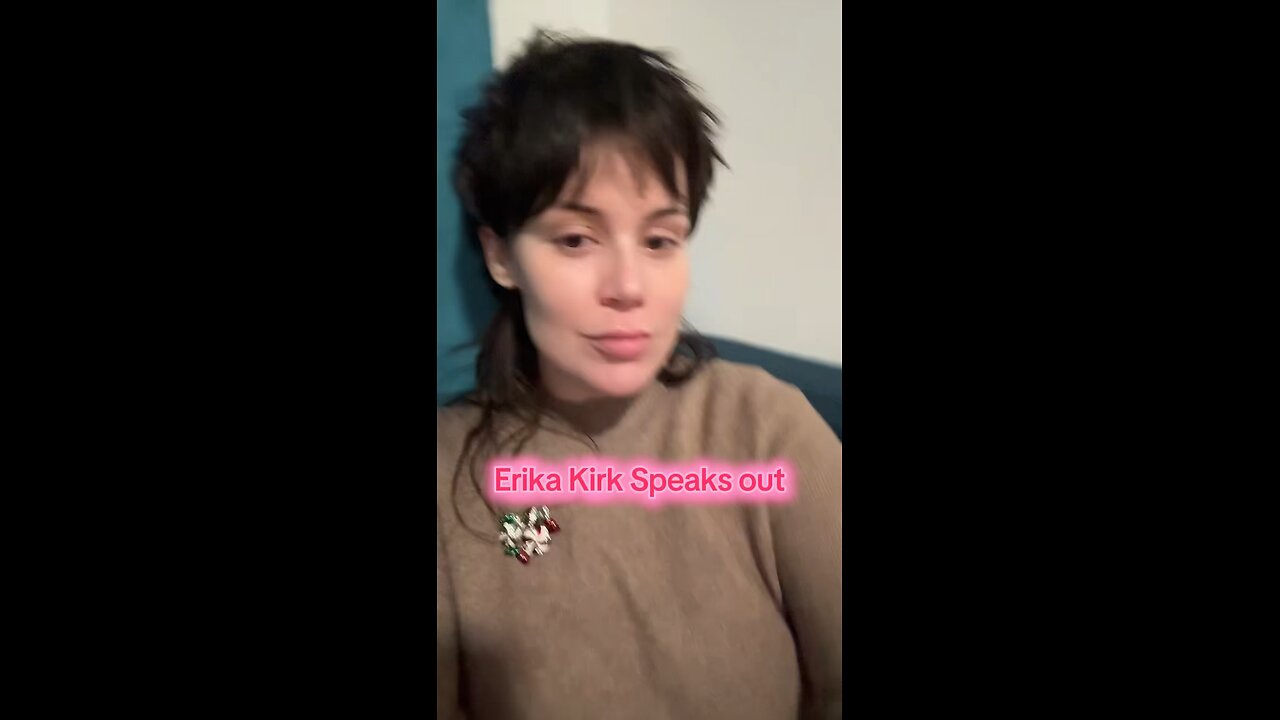 Erika Kirk Speak Out!
