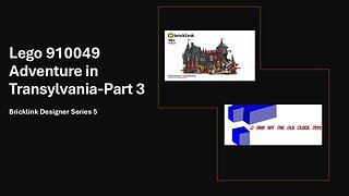 Building Adventure in Transylvania Lego 910049 Set-Part 3