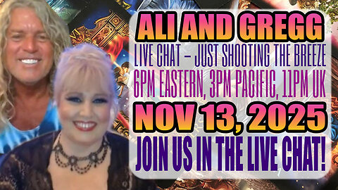 Ali & Gregg Live - Nov 13, 2025