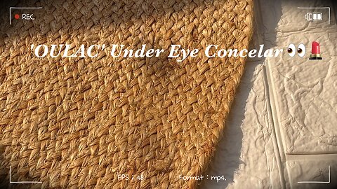 “Oulac Under Eye Concealer – Brighten, Hydrate & Conceal!”