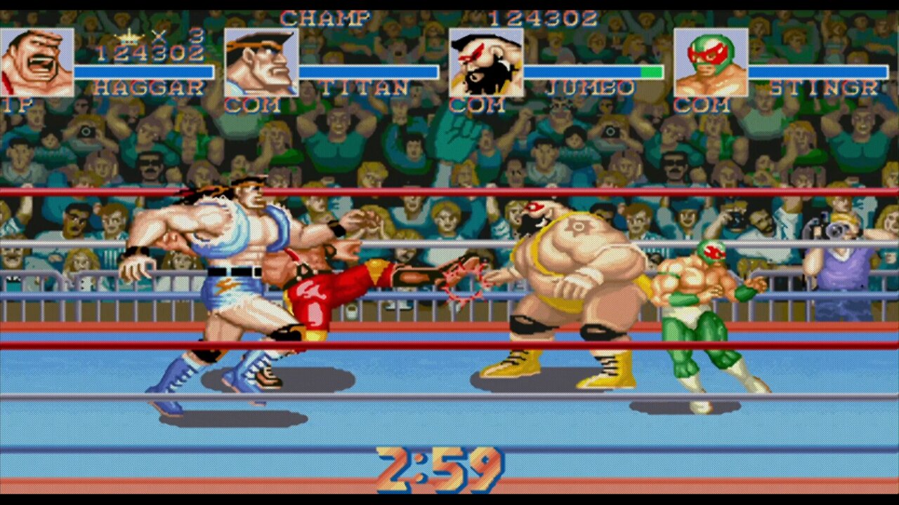 Haggar + Titan vs Jumbo + Stingr