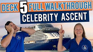 Celebrity Ascent Public Deck 5 | Tall Man's Cruise Adventures