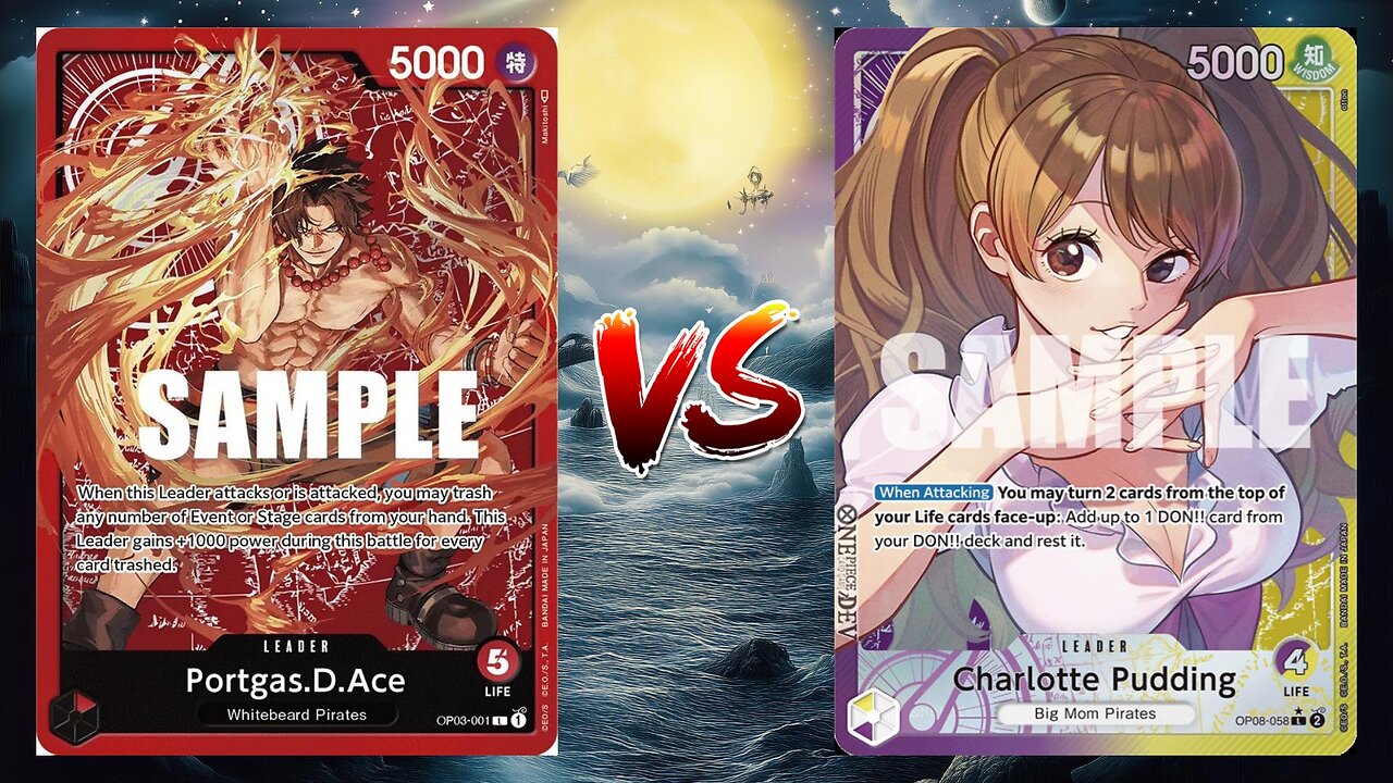 One Piece TCG Fire Fist Ace Matches!!