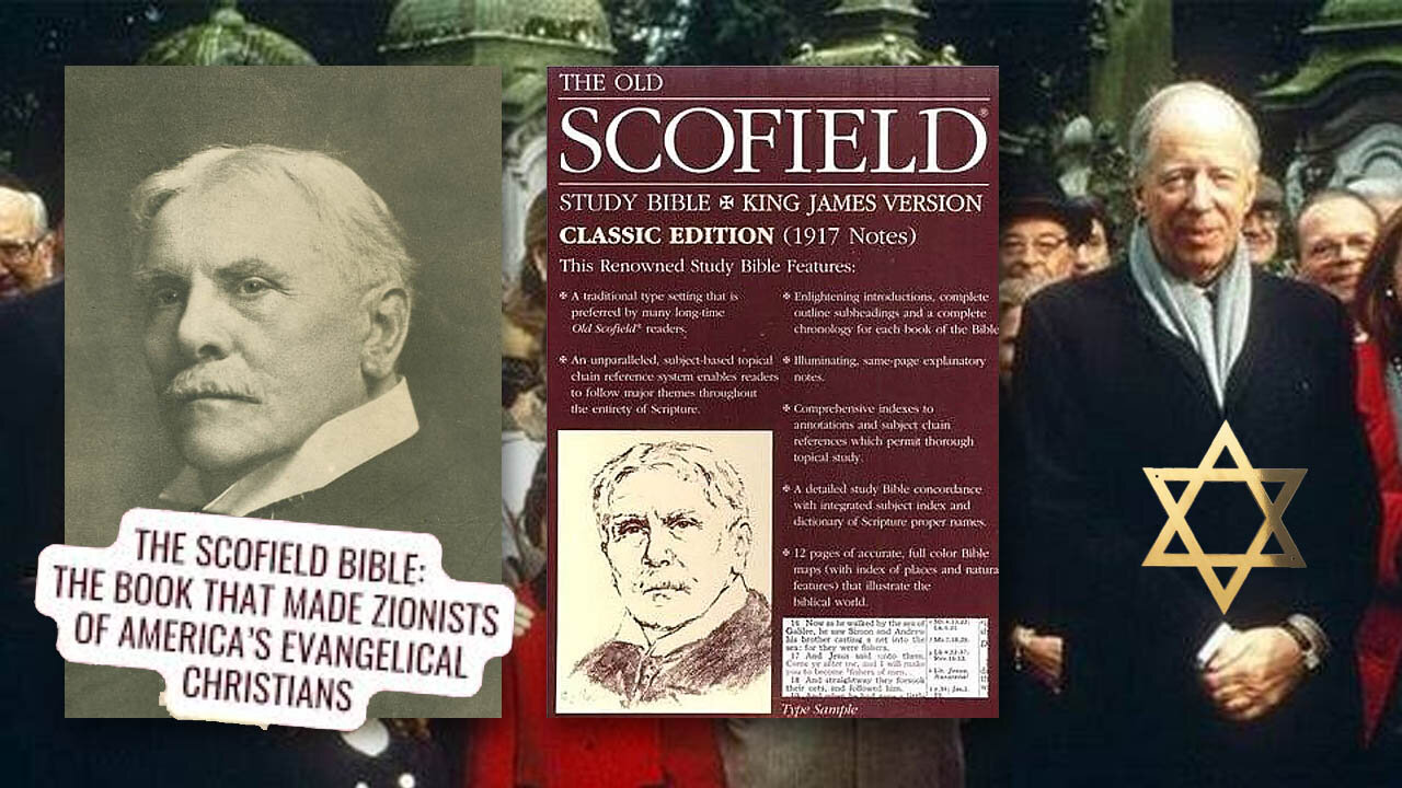 Jamie McIntyre: "The Rothschild's funded the creation/distribution of the Scofield Bible" ✝️📖✍️✡