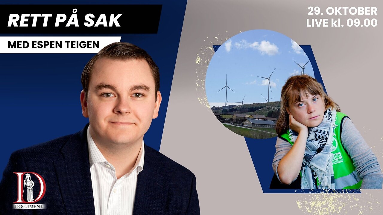 Det er tid for klima-propaganda! | Rett på sak 29. oktober