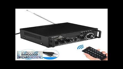 AUTSOME 12V 220V 50Wx2 HIFI Stereo Audio Amplifier 85db Car Home 2.0 Review