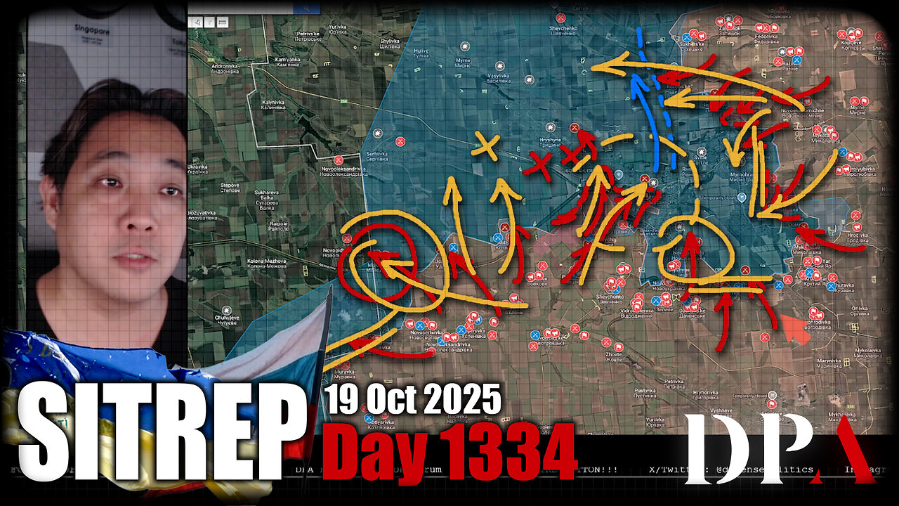 [ Ukraine SITREP ] Pokrovsk, Kupyansk is getting penetrated badly; Russians enters Myrnohrad!