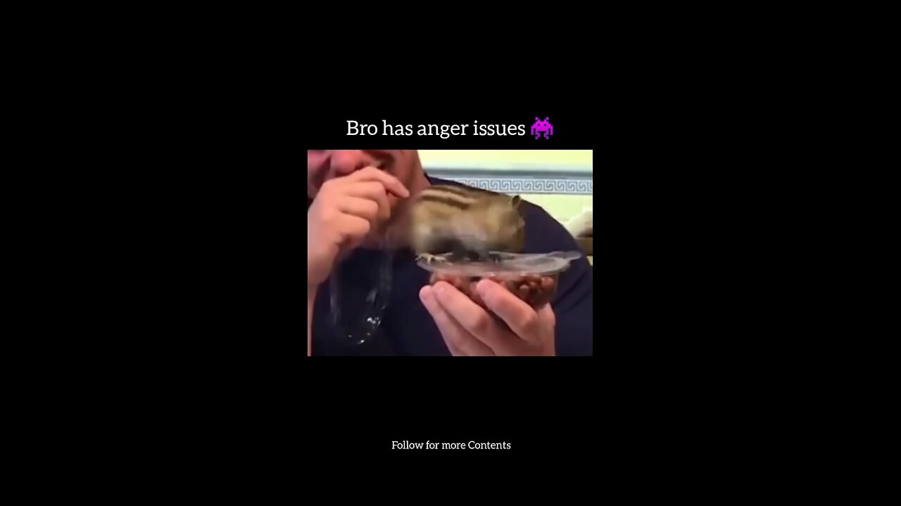 Bro has anger issues