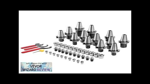 VEVOR CAT40 Collet Holder ER 16/32 Collet Set 35 PCs SLN FMB Review