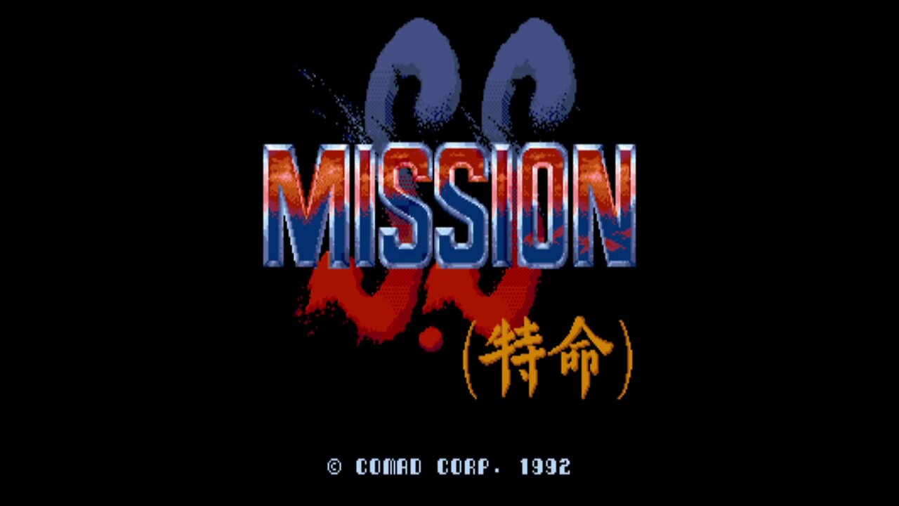 S.S. Mission Arcade Game, Comad 1992, Longplay