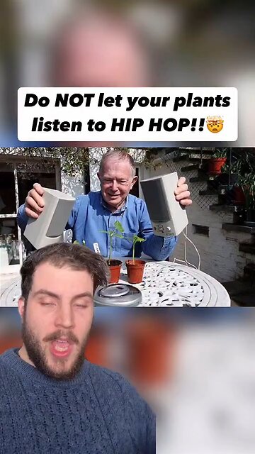 This guy explains how certain music harms plants' growth and productivity, including: -Metal