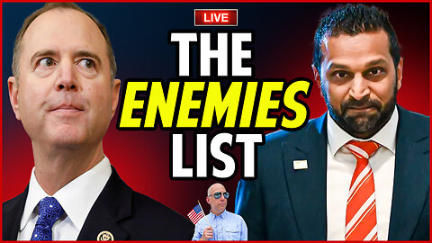 🔴 Trump Confirms Kash Patel: Who's On Top Of Enemies List?