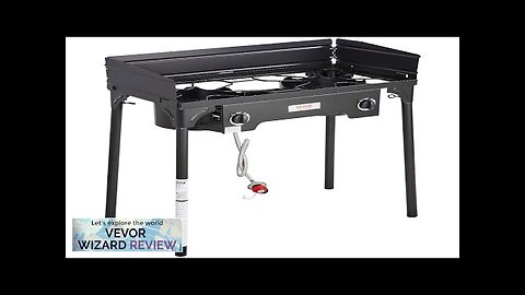 VEVOR Double Burner Outdoor Camping Stove 60000-BTU Camping Modular Cooking Stove Heavy Review