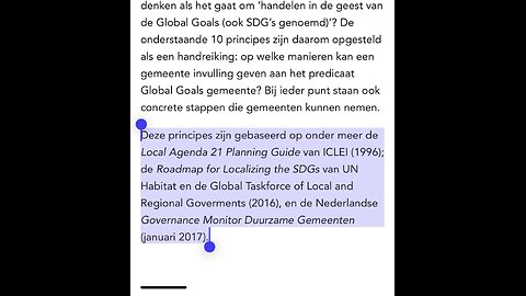 ICLEI wereldsecretariaat Bonn zijn principes van Local Agenda 21 planning guide een complottheorie?