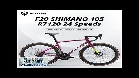 SAVA 2024 F20 Carbon Road Bike Carbon Complete Bike SHIMANO 105 R7120 Review