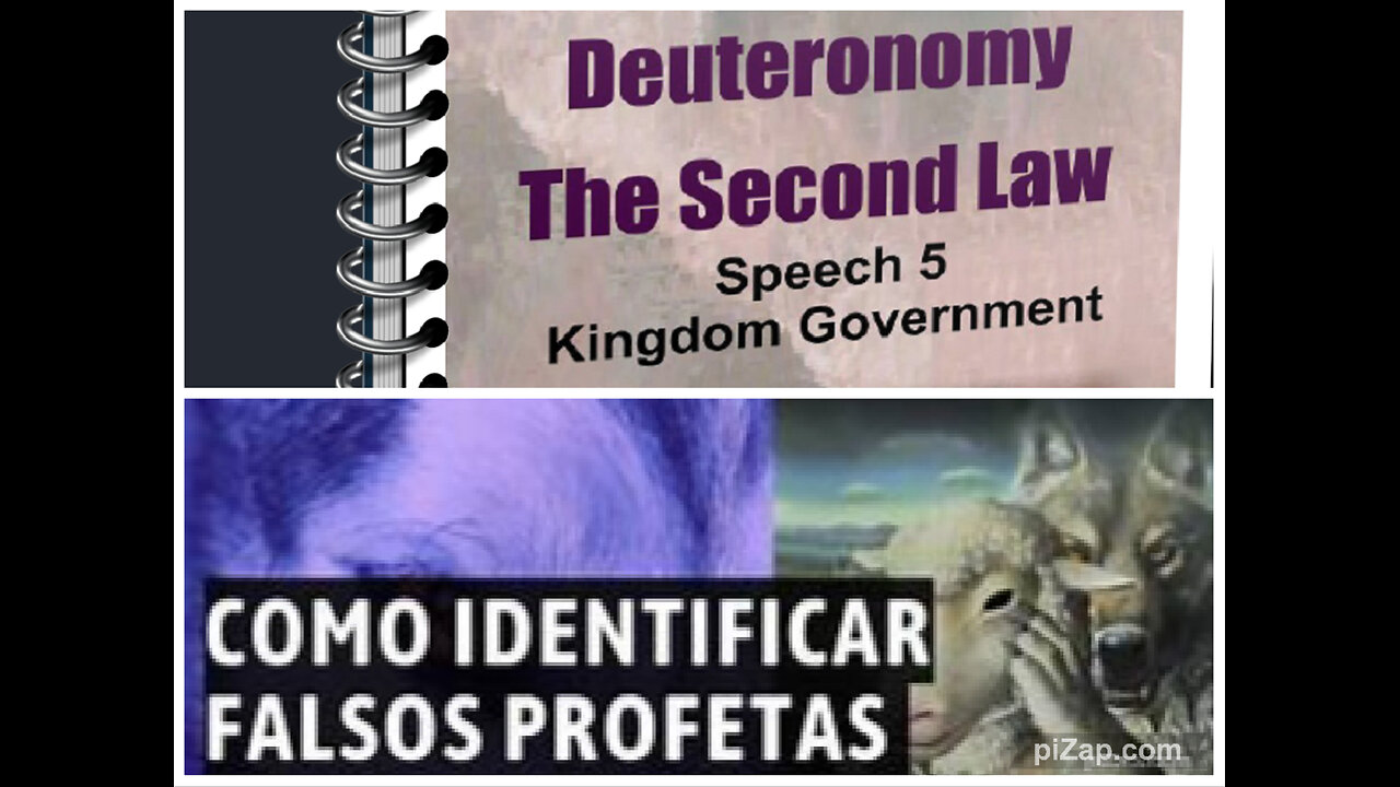 Deut 2ª Ley-DISCURSO 5-Cap. 13 /14: UN PROFETA COMO MOISÉS FALSOS PROFETAS, Stephen Jones